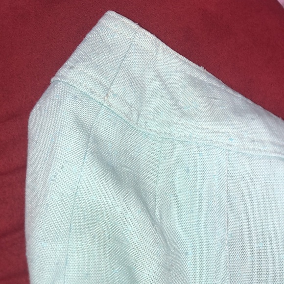 Mint Green Pleated Skirt Small - Picture 8 of 8